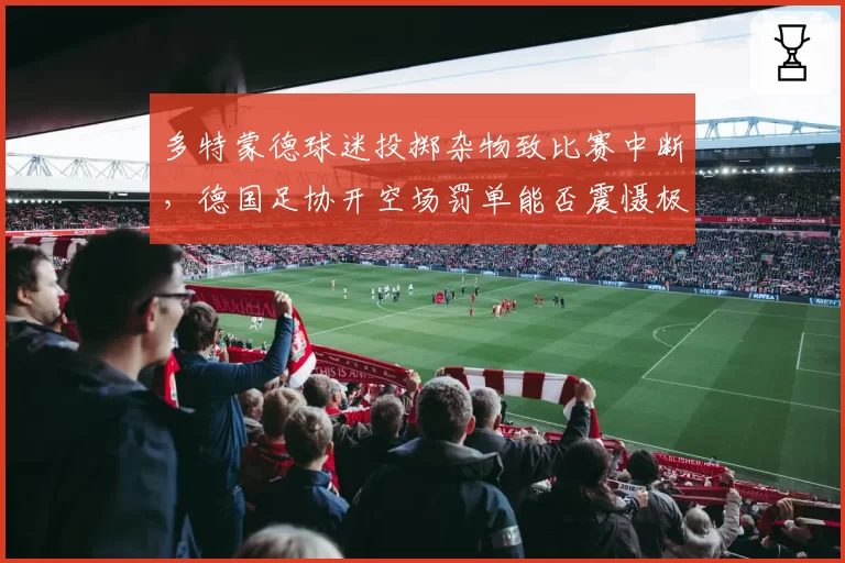 多特蒙德球迷投掷杂物致比赛中断,德国足协开空场罚单能否震慑极端行为?